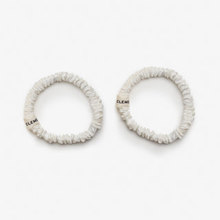 Organic Silk Scrunchie Pack