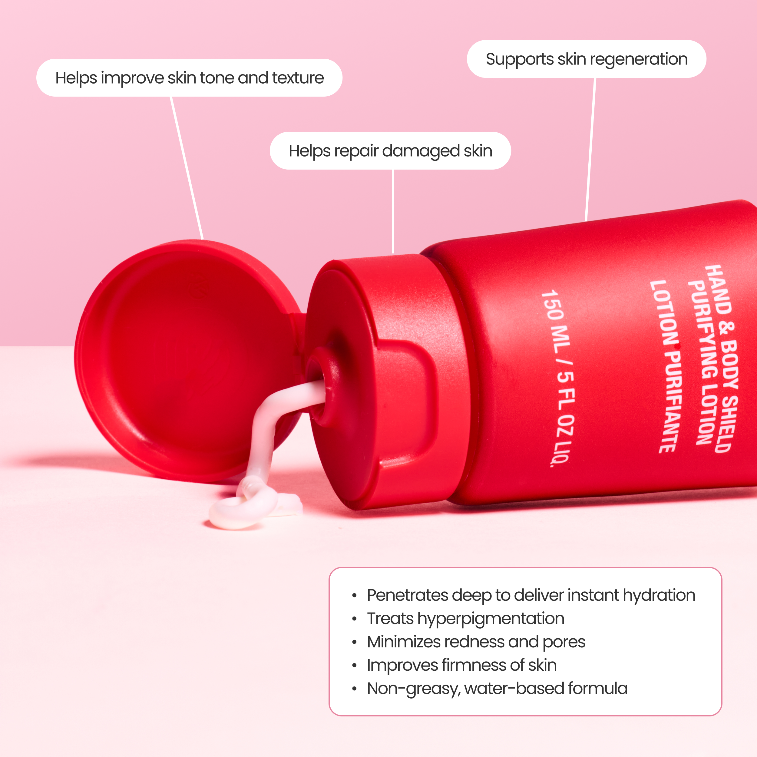 Hand & Body Shield Purifying Lotion
