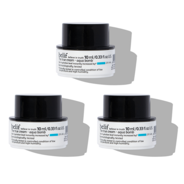 The True Bomb - Aqua Bomb Moisturizer Trio