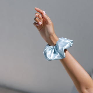 XL Organic Silk Scrunchie
