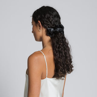 XL Organic Silk Scrunchie
