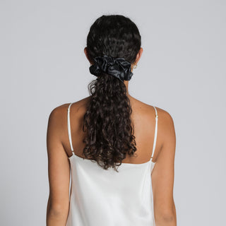 XL Organic Silk Scrunchie