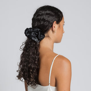 XL Organic Silk Scrunchie