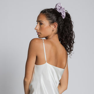 XL Organic Silk Scrunchie