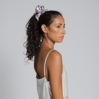XL Organic Silk Scrunchie