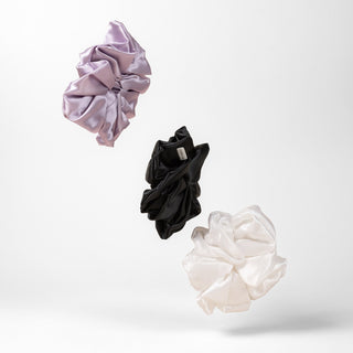 XL Organic Silk Scrunchie