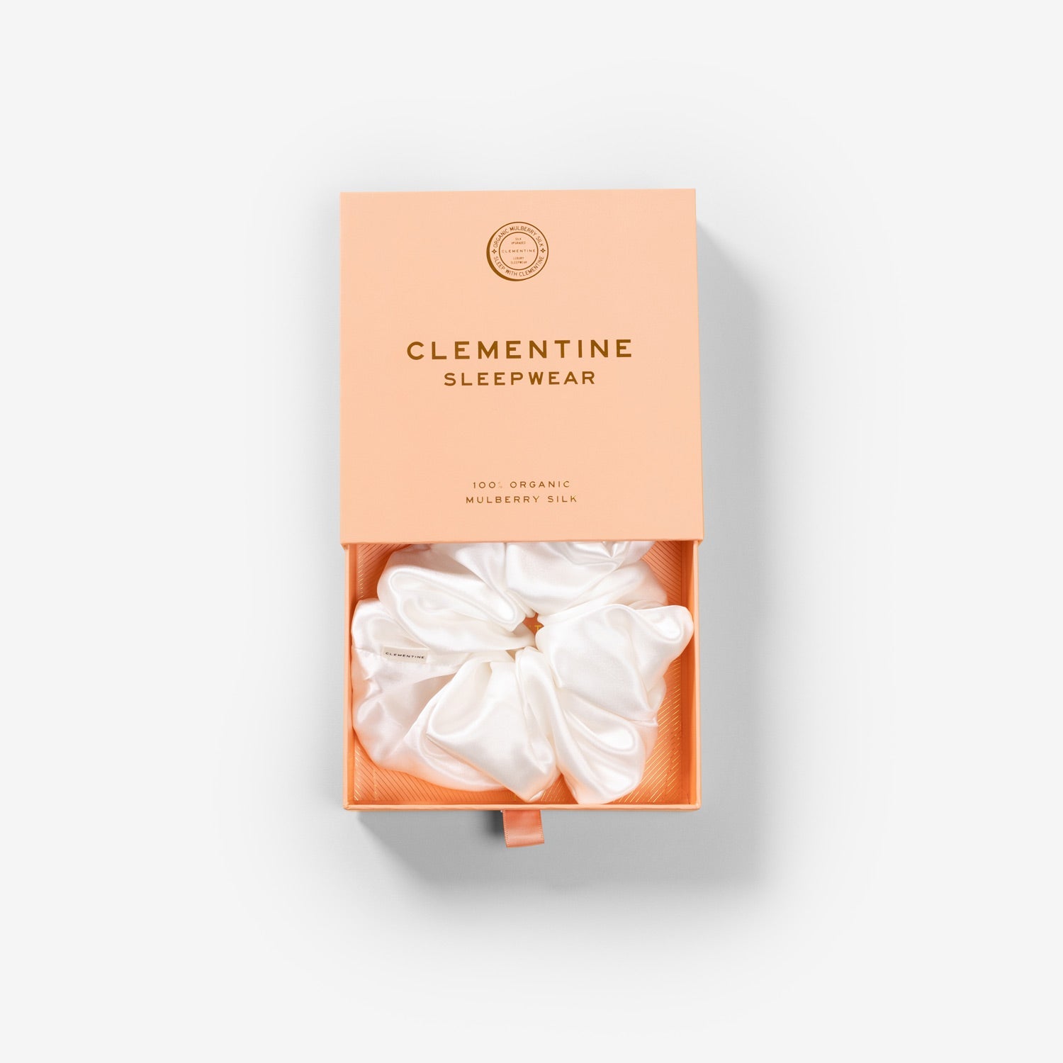 XL Organic Silk Scrunchie