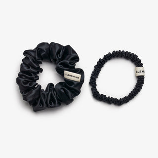 Organic Silk Scrunchie Pack