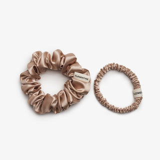 Organic Silk Scrunchie Pack