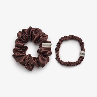Organic Silk Scrunchie Pack