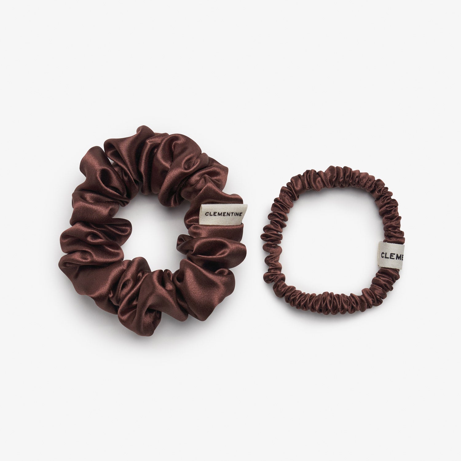 Organic Silk Scrunchie Pack