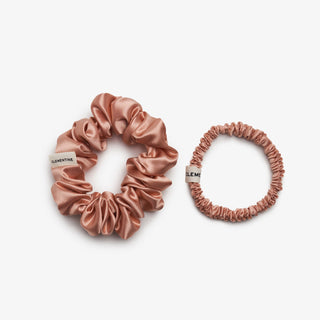 Organic Silk Scrunchie Pack