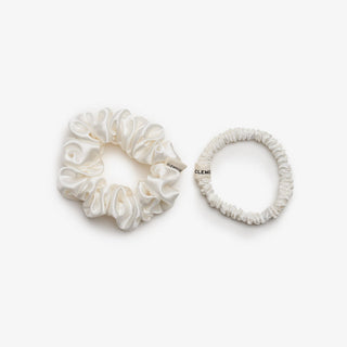 Organic Silk Scrunchie Pack