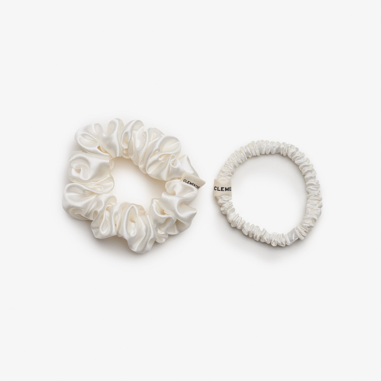 Organic Silk Scrunchie Pack