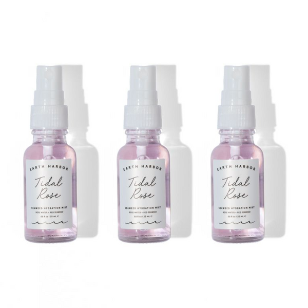 Tidal Rose Crystal Hydration Toner Trio