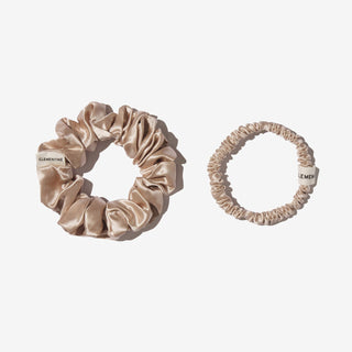 Organic Silk Scrunchie Pack