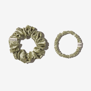 Organic Silk Scrunchie Pack