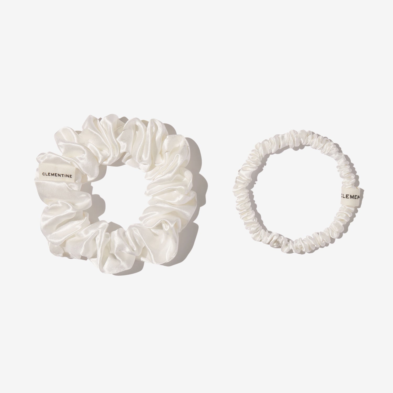Organic Silk Scrunchie Pack