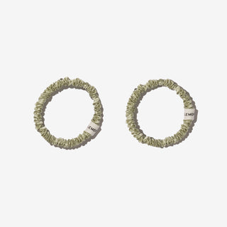 Organic Silk Scrunchie Pack