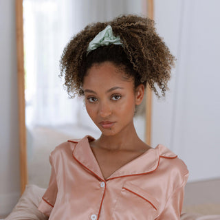 XL Organic Silk Scrunchie