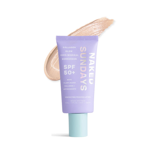 SPF50+ Collagen Glow 100% Mineral Sunscreen