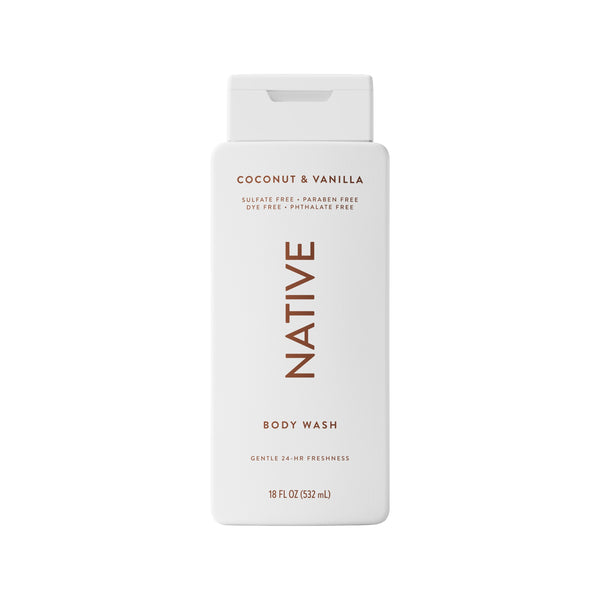 Body Wash in Coconut & Vanilla - 18oz