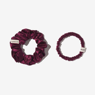 Organic Silk Scrunchie Pack
