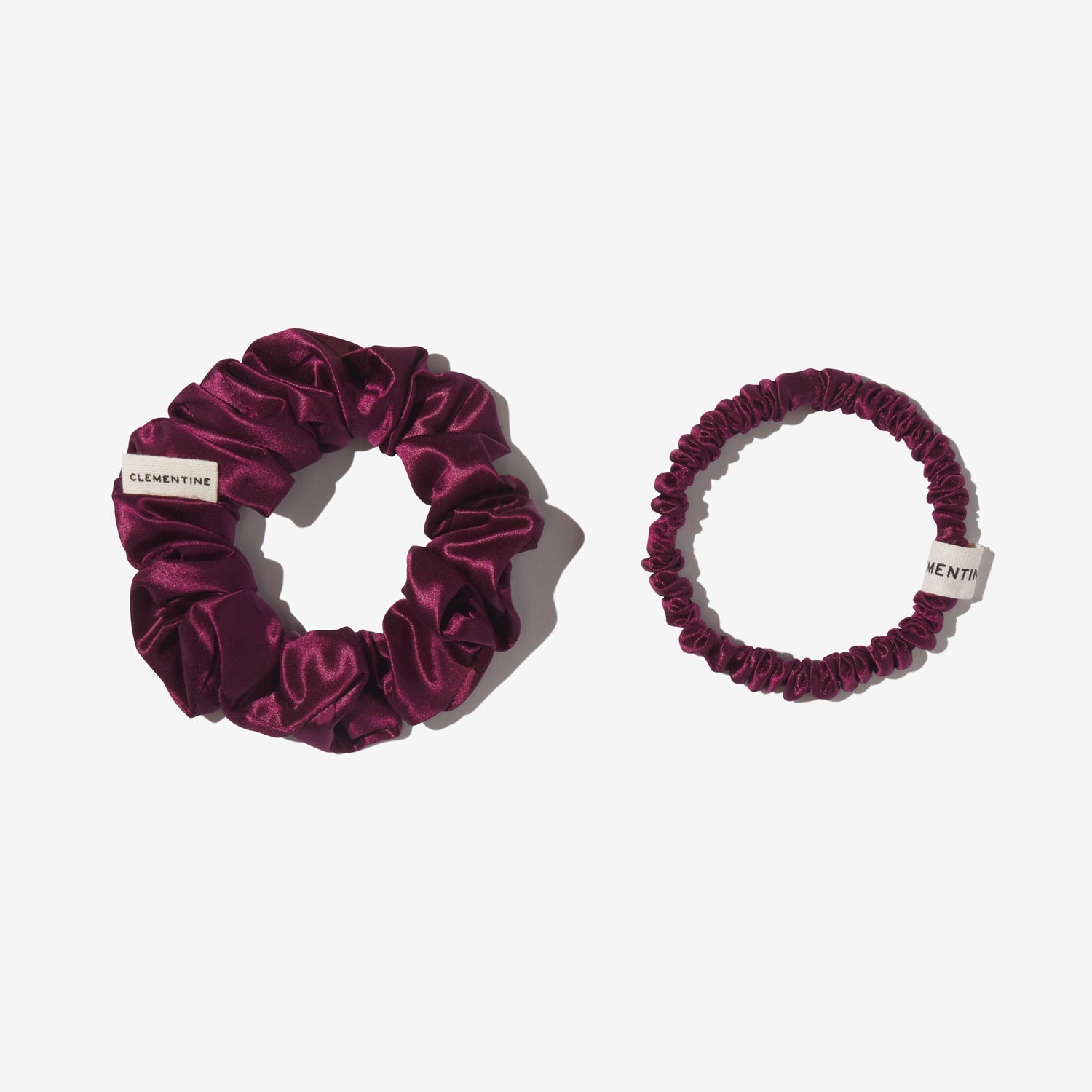 Organic Silk Scrunchie Pack
