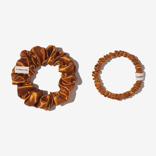 Organic Silk Scrunchie Pack