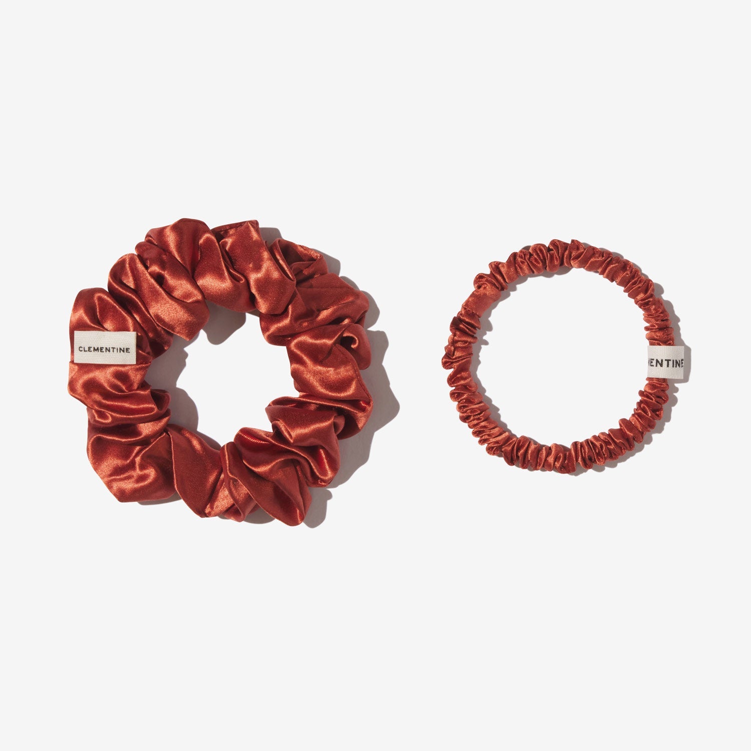Organic Silk Scrunchie Pack
