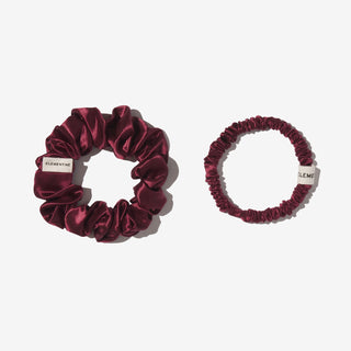 Organic Silk Scrunchie Pack