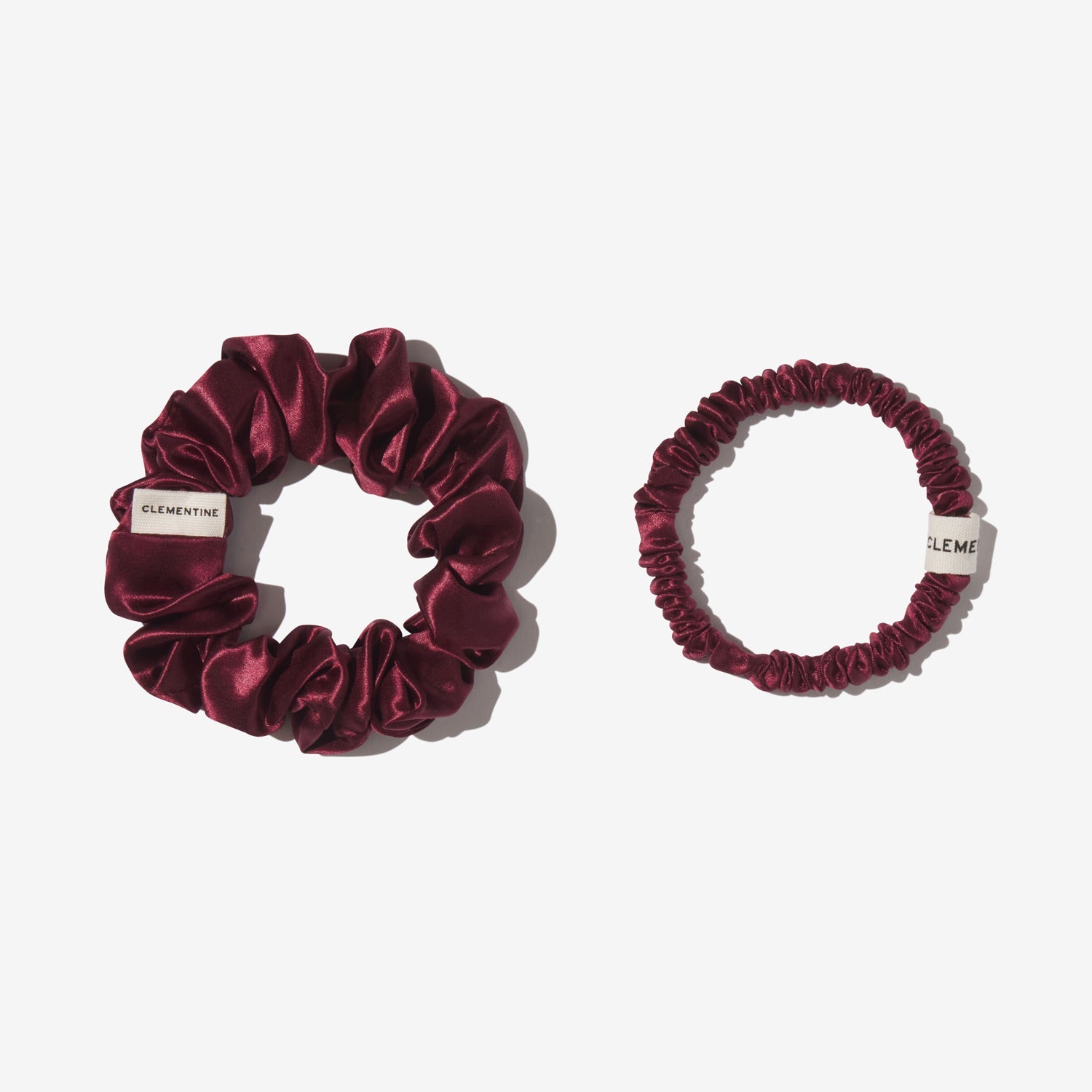 Organic Silk Scrunchie Pack