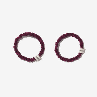 Organic Silk Scrunchie Pack