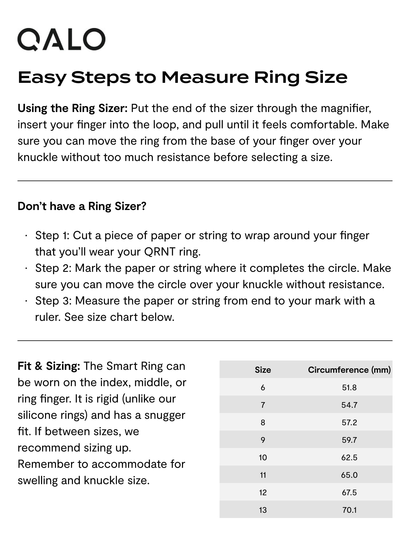 QRNT Original Smart Ring