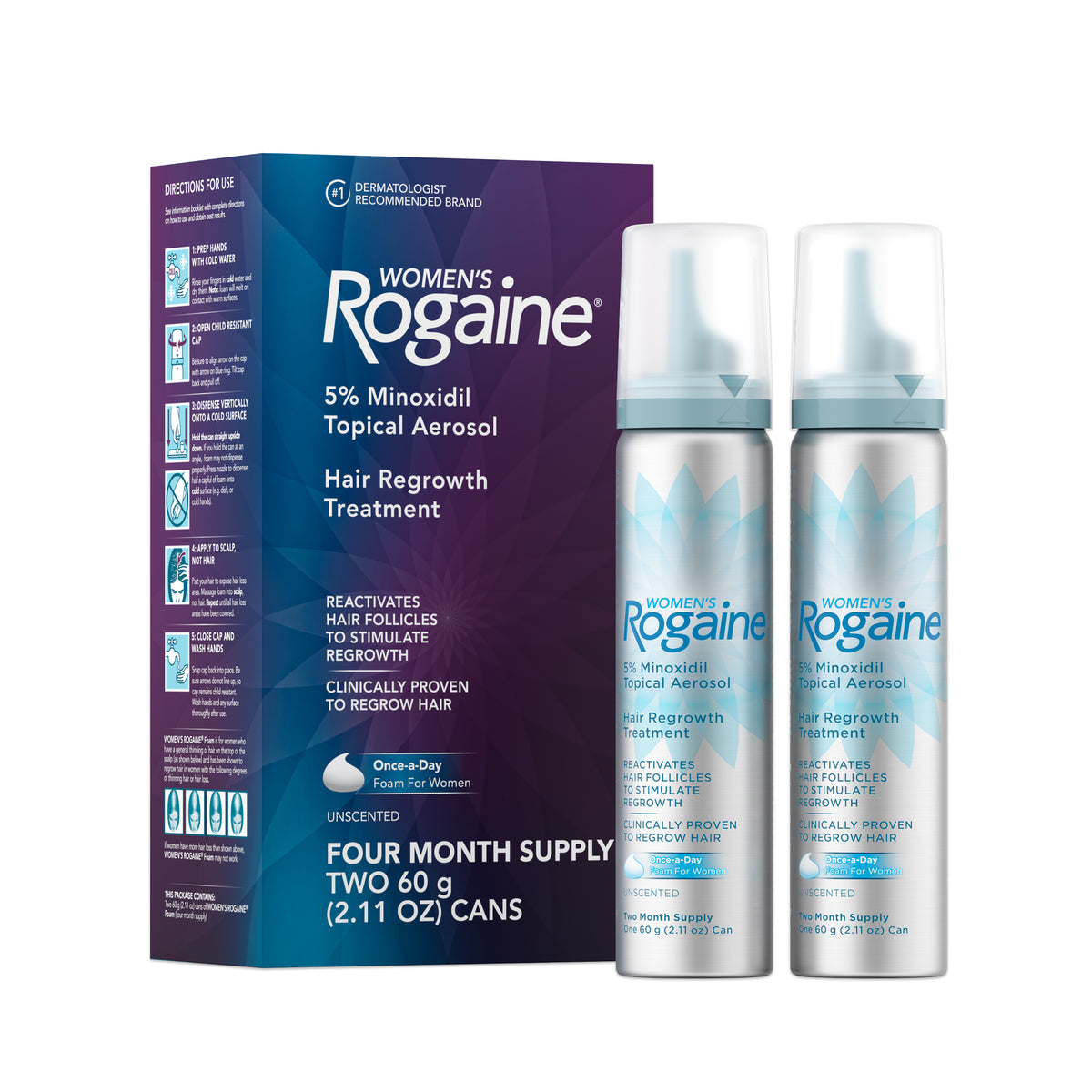 5% Minoxidil Unscented Foam