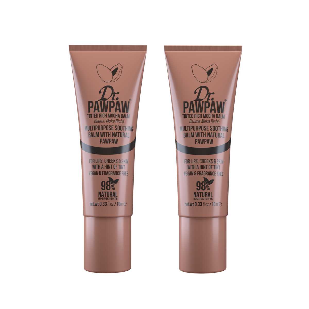 Multipurpose Tinted Rich Mocha Balm Duo