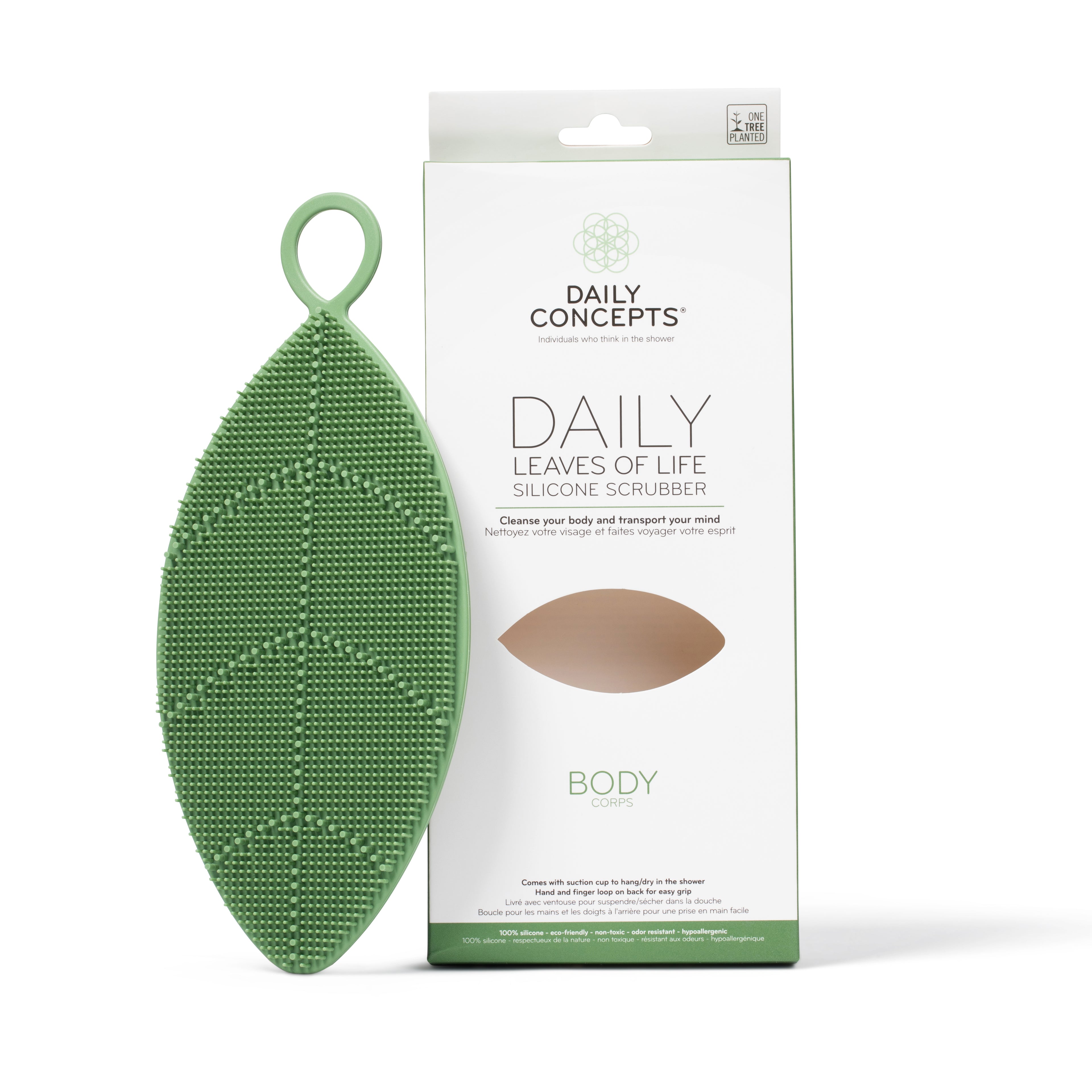 Daily Leaves of Life Body Silicone Scrubber