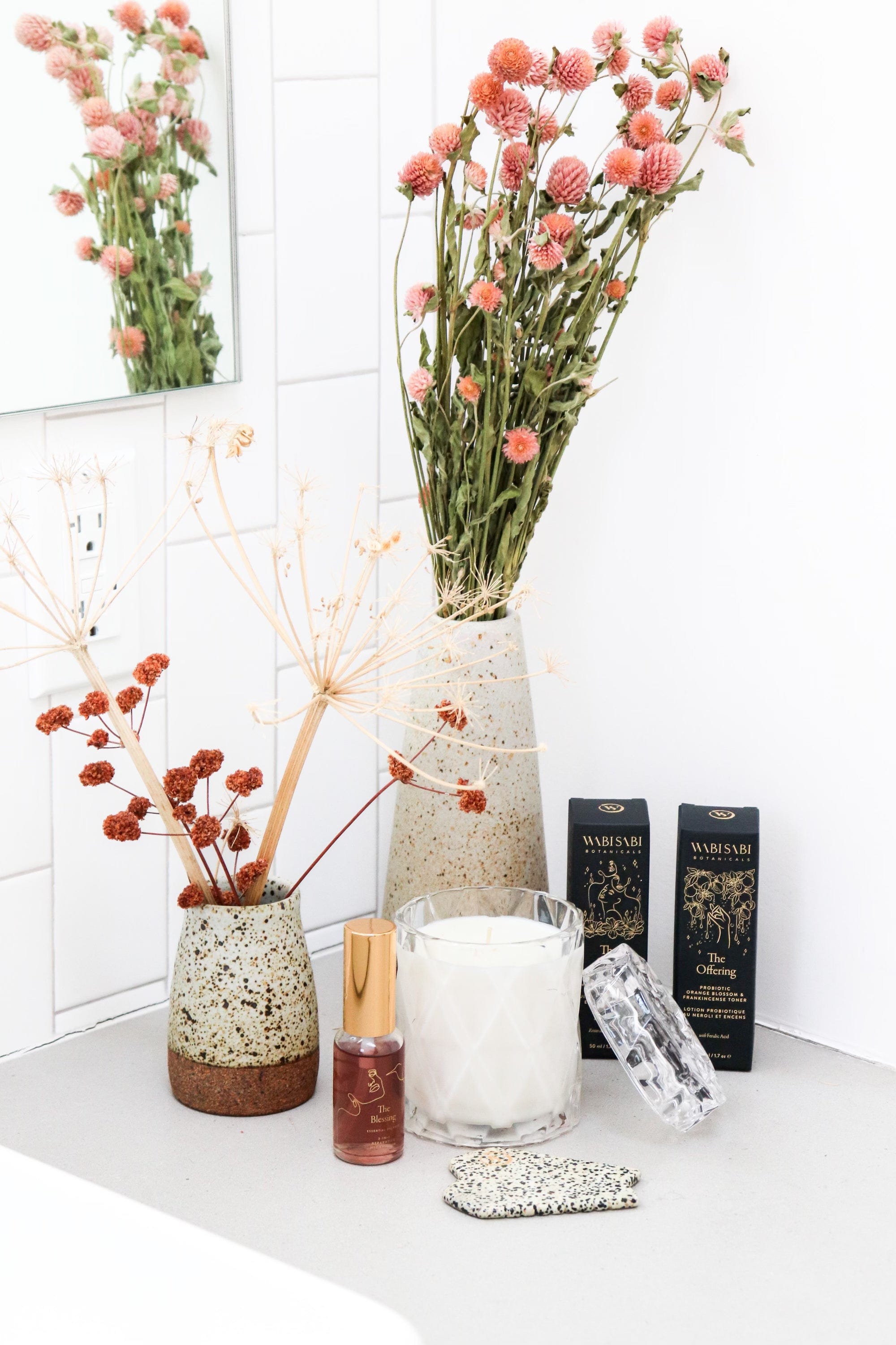 Rice Flower + Wood | 10.5 oz