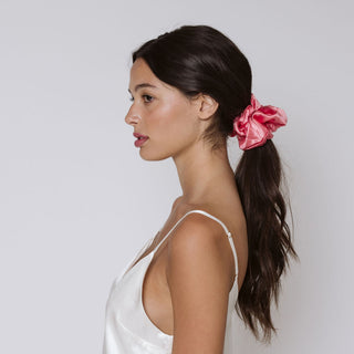XL Organic Silk Scrunchie