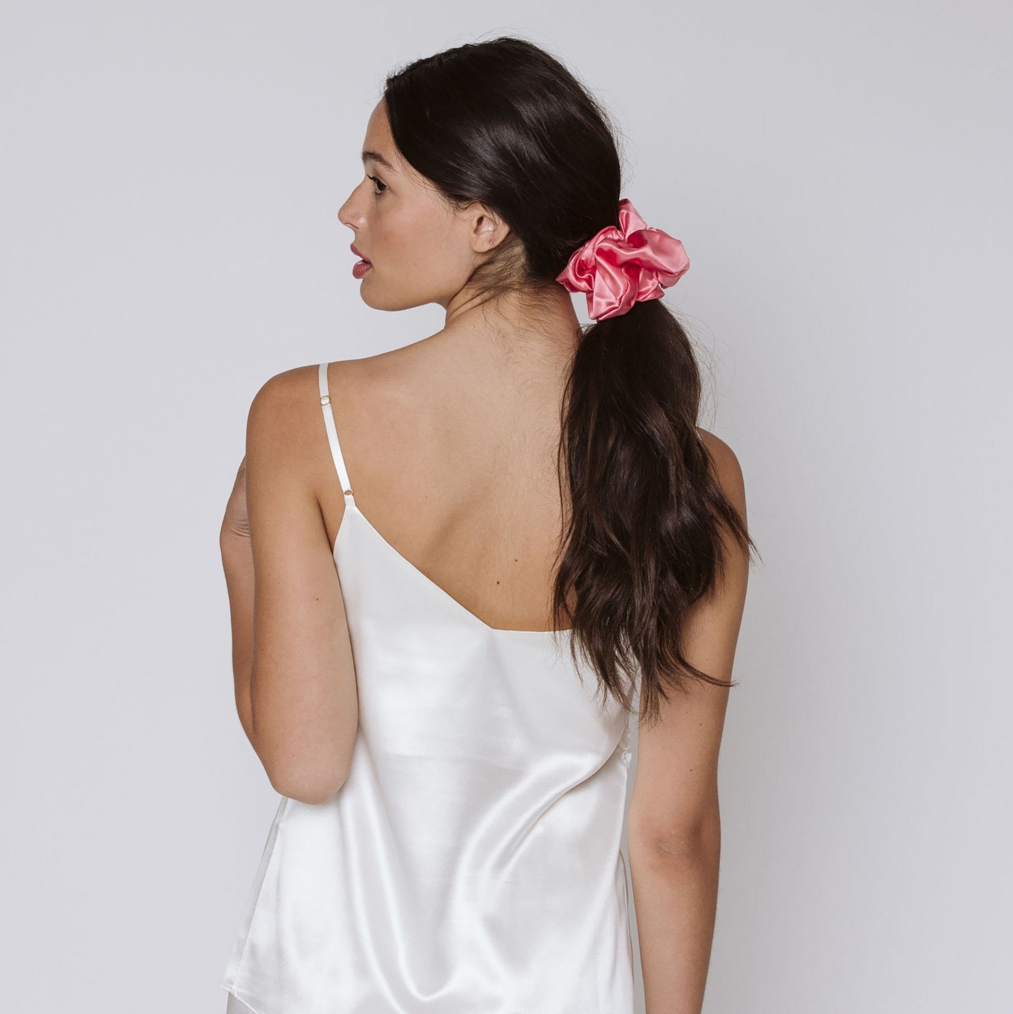 XL Organic Silk Scrunchie