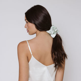 XL Organic Silk Scrunchie