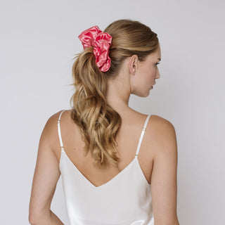 XL Organic Silk Scrunchie