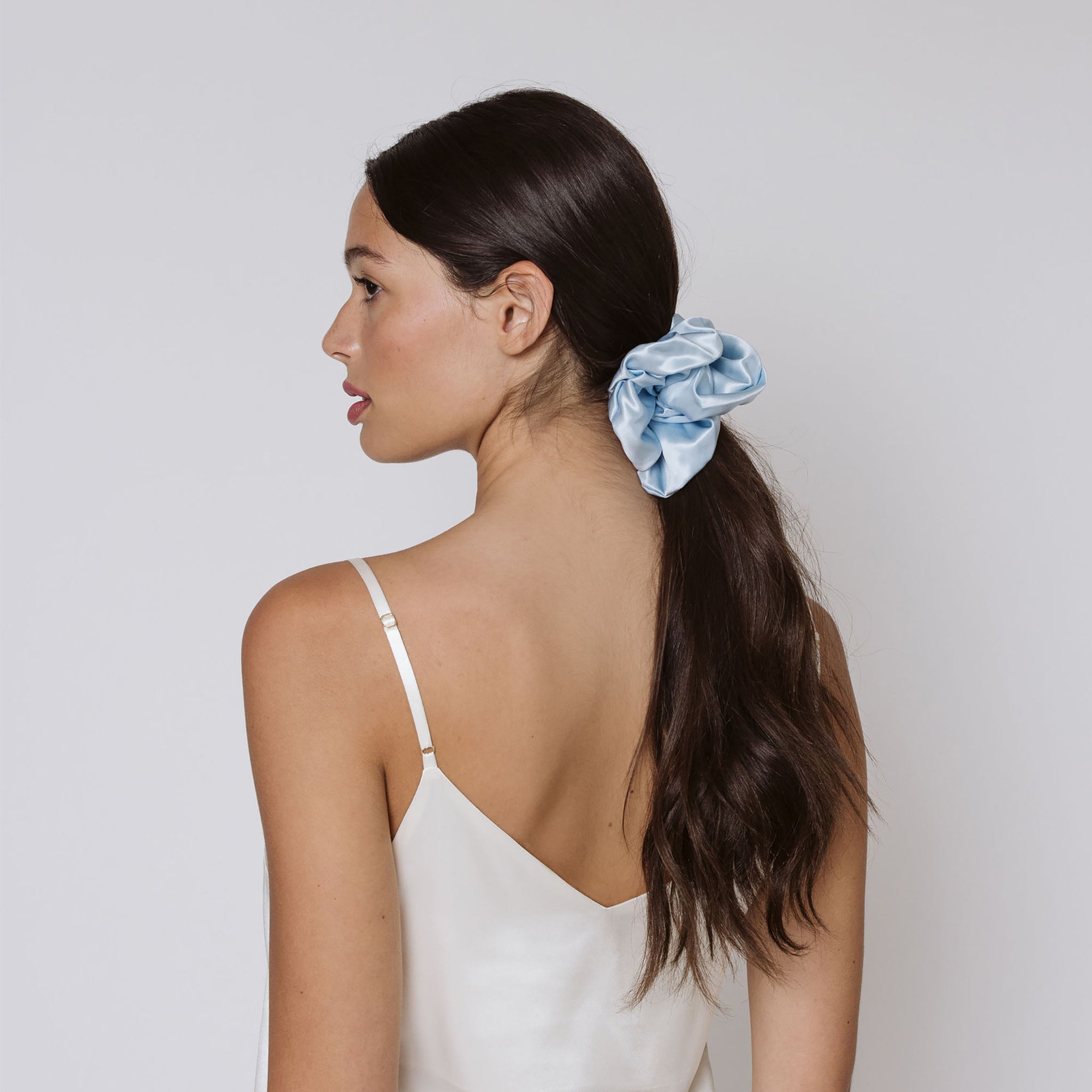 XL Organic Silk Scrunchie