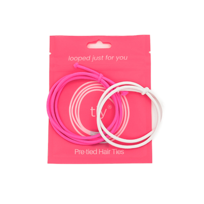 Pre-Tied Hair Ties 2-pack